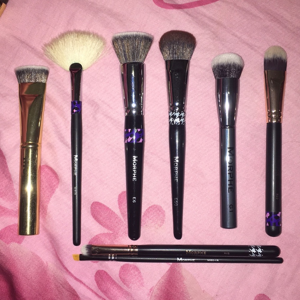 LOT OF MORPHE BRUSHES 😍👩🏻‍🎨